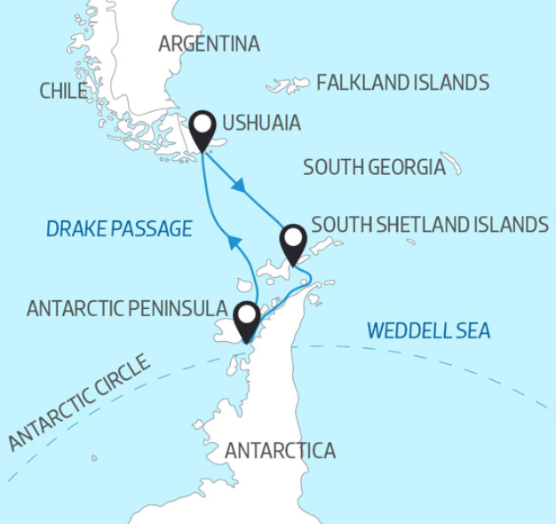 Antarctica cruises - South America & Antarctica Collection
